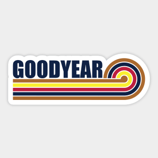 Goodyear Arizona horizontal sunset Sticker